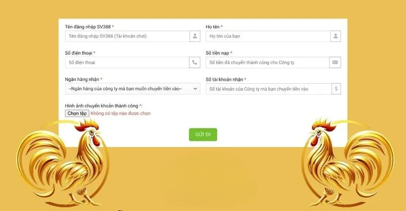 Nạp Tiền SV388 Giao Dịch Nhanh Chóng, Tiện Lợi Mọi Lúc